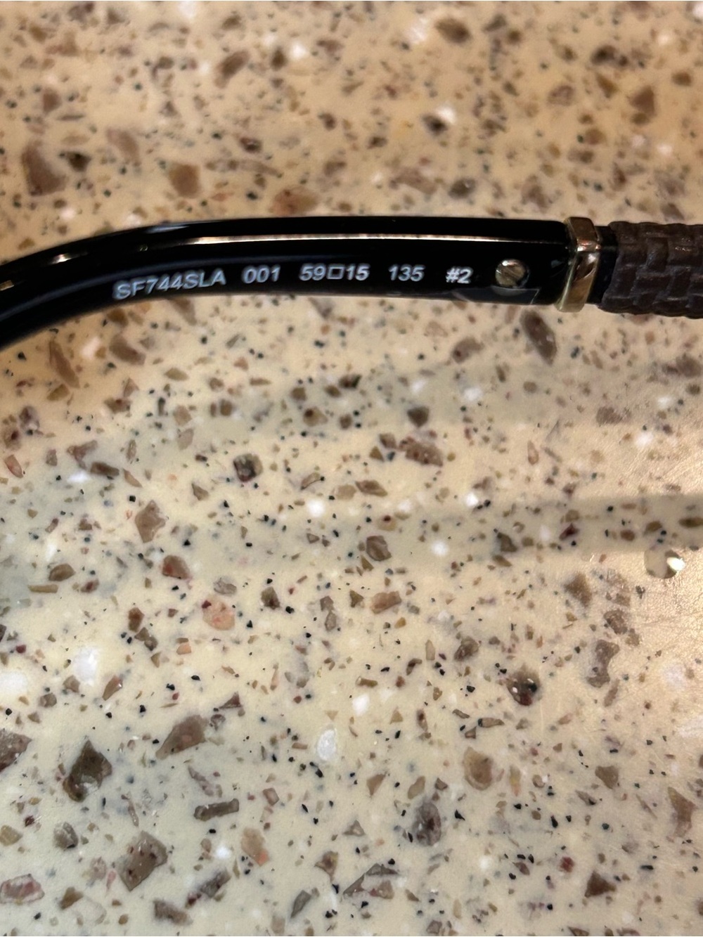 Salvatore Ferragamo SF744SLA Black Oversized Sunglasses W/ Case⁠ - Picture 12 of 12